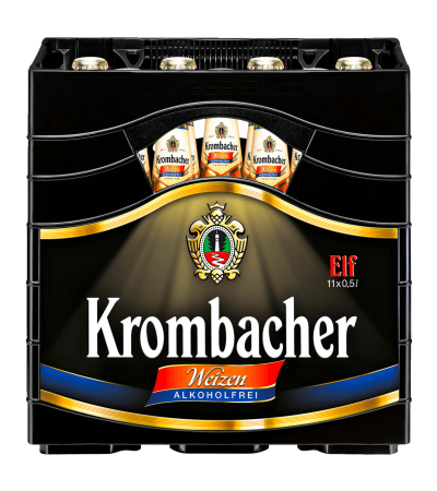 Krombacher Weizen alkoholfrei 11x0,5l