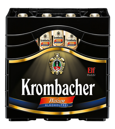 Krombacher Weizen alkoholfrei 11x0,5l