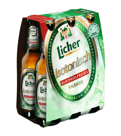 Licher Isotonisch alkoholfreies Pilsner 6x0,33l
