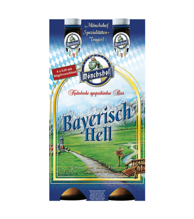 Mönchshof Bayrisch Hell 4x0,5l