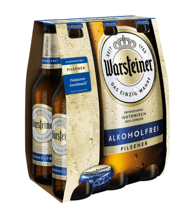 Warsteiner Alkoholfrei 6x0,33l