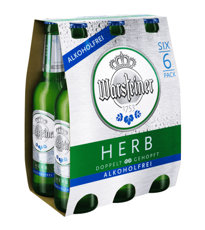 Warsteiner Alkoholfrei Herb 6x0,33l