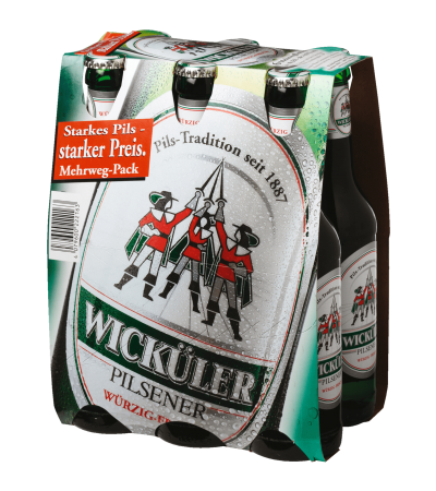 Wicküler Pilsener 6x0,33l