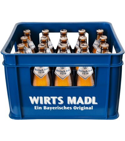 Wirtsmadl Bayrisch Hell 1516 20x0,5l