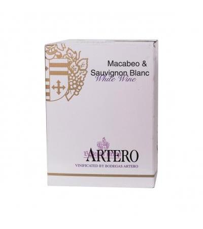 Artero Macabeo und Sauvignon Blanc In bag in box 5l