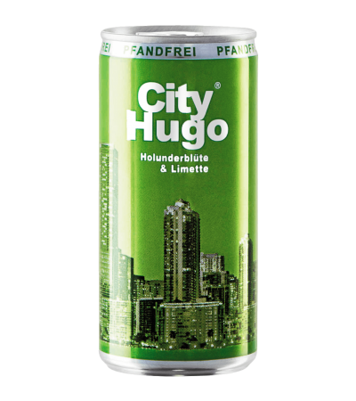 City Hugo Holunderblüte + Limette 0,2l