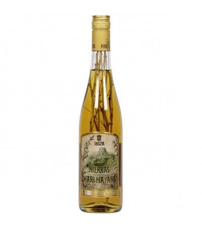 Mari Mayans Ibiza Hierbas Ibicencas Kräuterlikör mit Kräuterstengel 0,7l