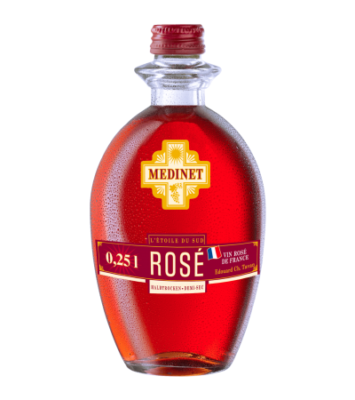 Medinet Rosé Vin de France halbtrocken 0,25l