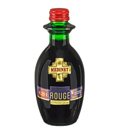 Medinet Rouge Vin de France halbtrocken 0,25l