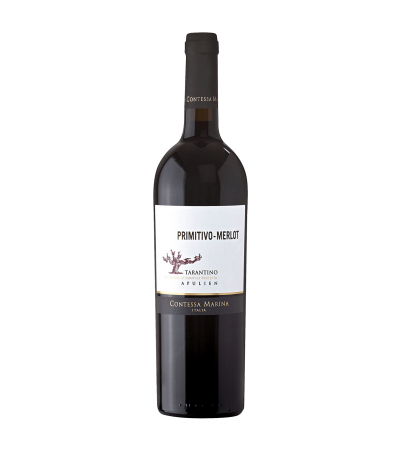 Primitivo Merlot Tarantino IGP Contessa Marina 0,75l