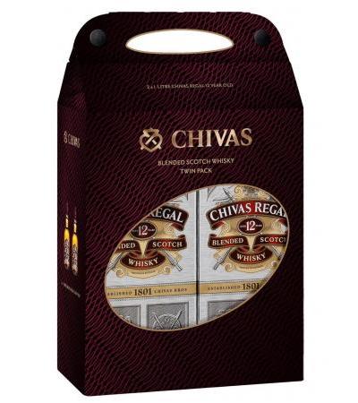 Chivas Regal 12 years old 40% 2x1L Twin Pack