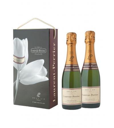 Laurent Perrier, brut, white (twin pack) 2x0.375L