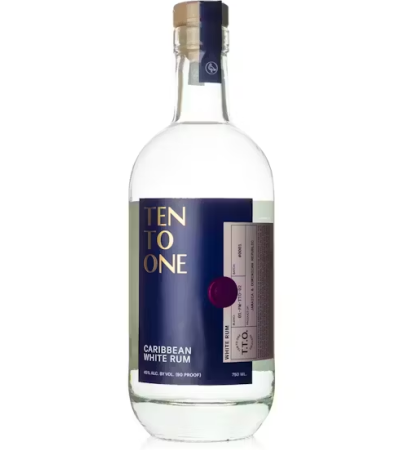 Ten To One White Rum 750ml