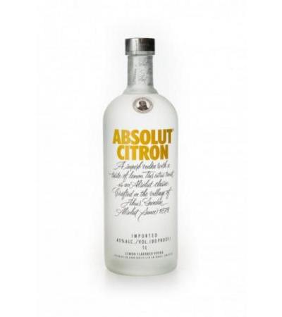 Absolut Citron Flavoured Vodka