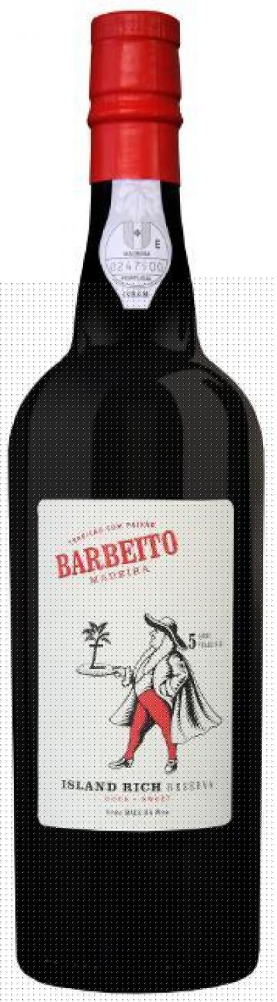 Barbeito Madeira Island Rich Reserva sweet 75cl