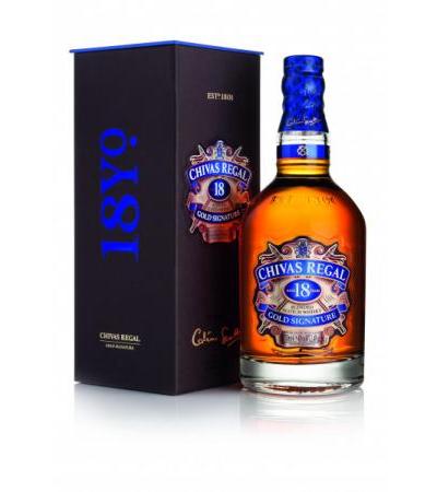 Chivas Regal 18 Jahre Gold Signature Blended Scotch Whisky 0,7L 