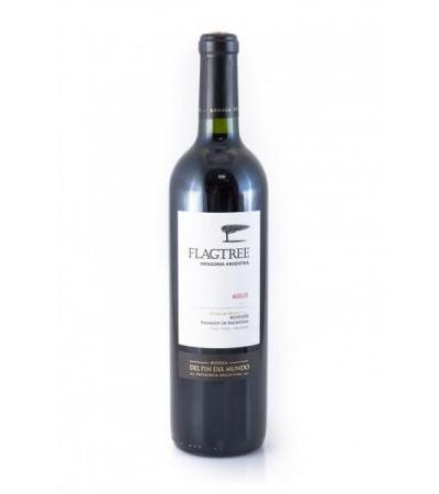 Del Fin del Mundo Flagtree Merlot Rotwein