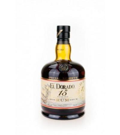 El Dorado 15 Jahre Finest Demerara Rum ohne GEPA 