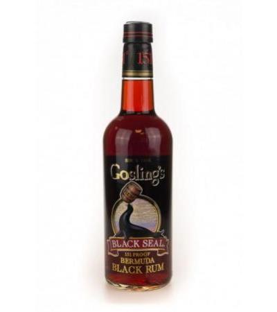 Gosling's Black Seal 151 Proof Bermuda Black Rum 