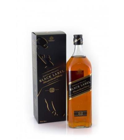 Johnnie Walker Black Label 12 Jahre Blended Scotch Whisky 1L