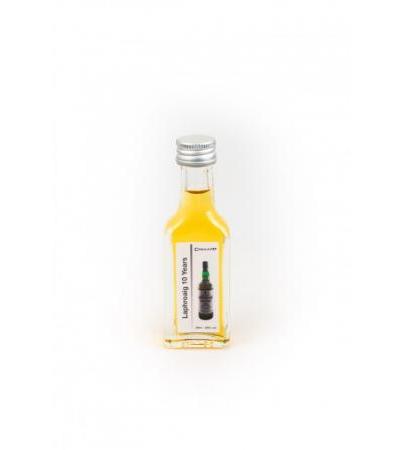 Laphroaig 10 Jahre Islay Single Malt Scotch Whisky Tasting Miniatur