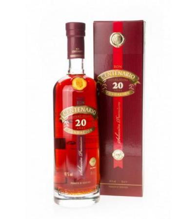 Ron Centenario 20 Jahre Sistema Solera Fundacion Rum