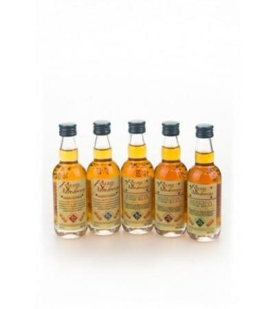 Rum Malecon Tasting-Set 5 Fl. á 0,05 Liter je 1x Fl. 12,15,18,21,25 Jahre 