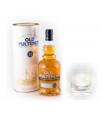 Set: Old Pulteney 12 Jahre + Whisky Tumbler