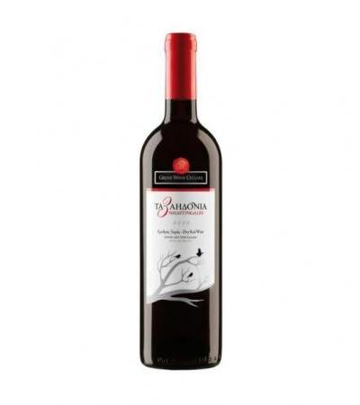 Ta 3 Aidonia (Τα 3 Αηδόνια Ερυθρό) 0,75L 