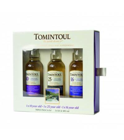 Tomintoul Tasting Set 10/16/25 Jahre Single Malt Scotch Whisky 