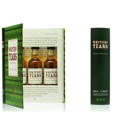 Writer's Tears Whiskey Miniset in Buch Optik 