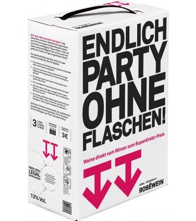 Partybox Rosé Bag-in-Box - 3 Liter